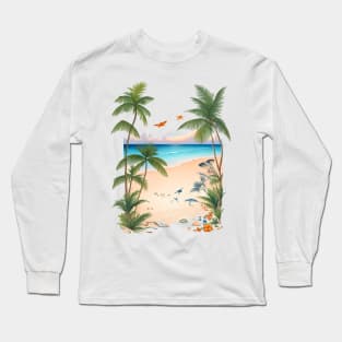 Beach waves Long Sleeve T-Shirt